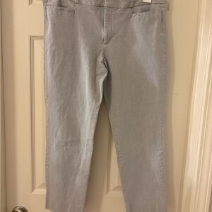 Banana Republic Women’s Light Gray Trousers
